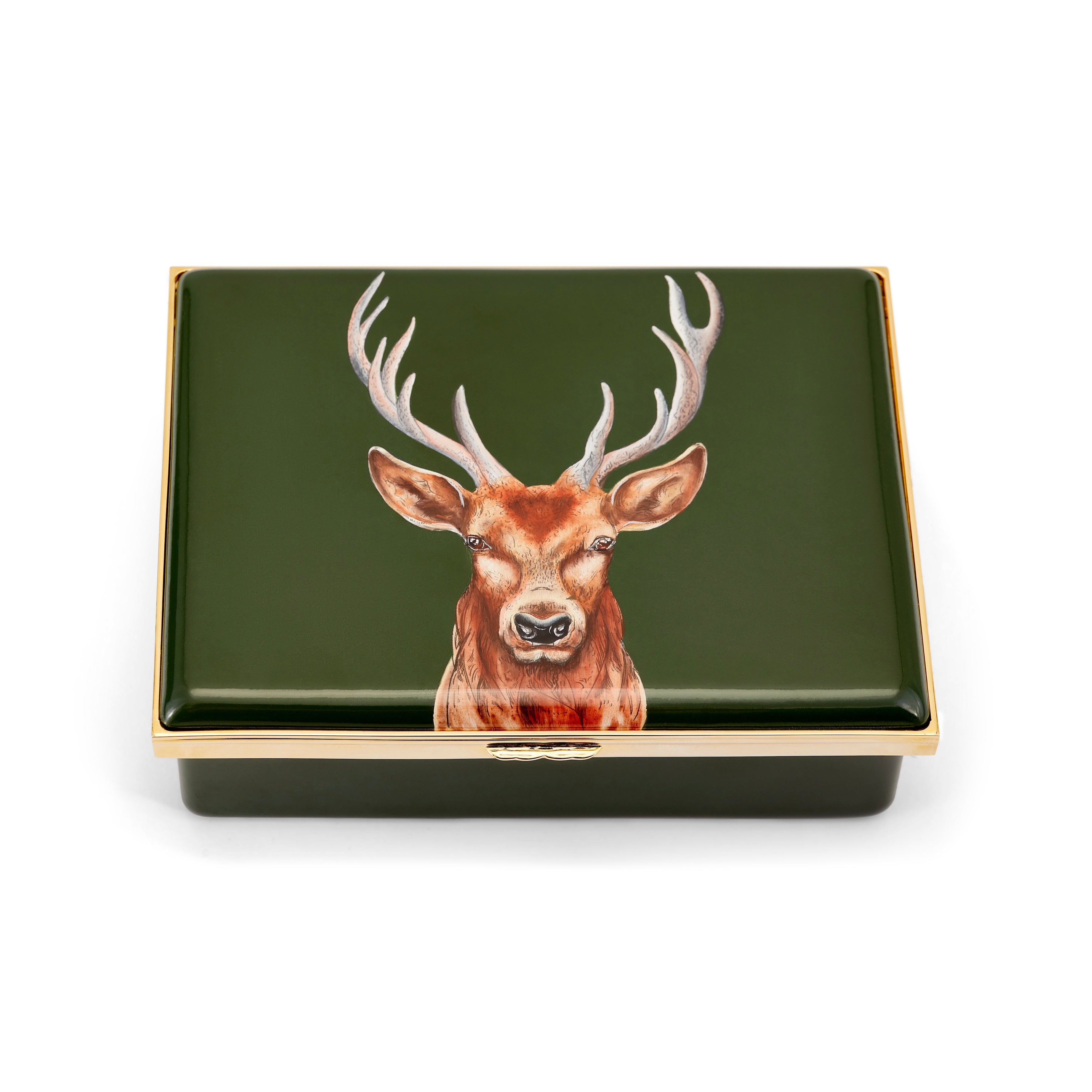 Stag Enamel Box – Halcyon Days